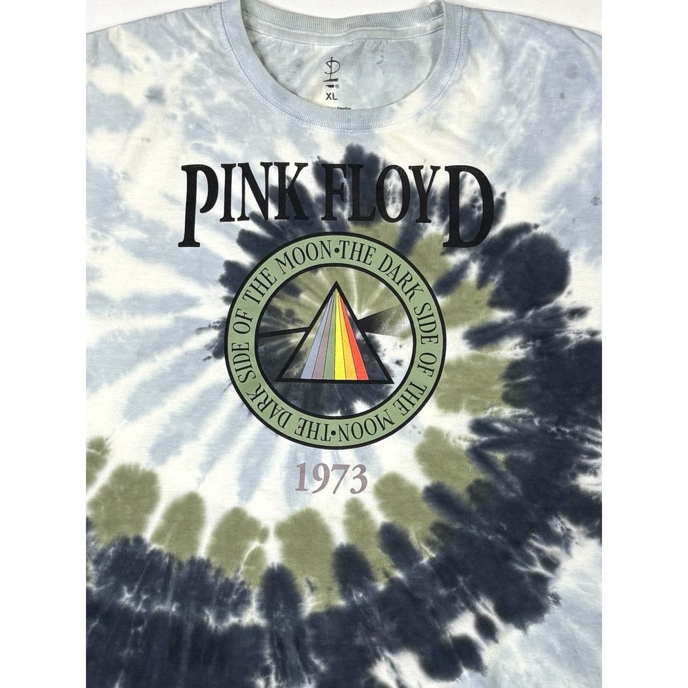 Pink Floyd T-Shirt Women's XL Tie Dye Darkside Of The Moon Short Sleeve - Picture 6 of 8
